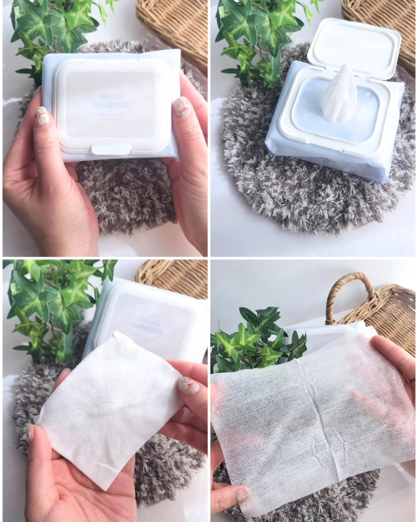 ネピア wetomo 除菌ウエットティシュ アルコールタイプ/ネピア/ティッシュを使ったクチコミ(1枚目)