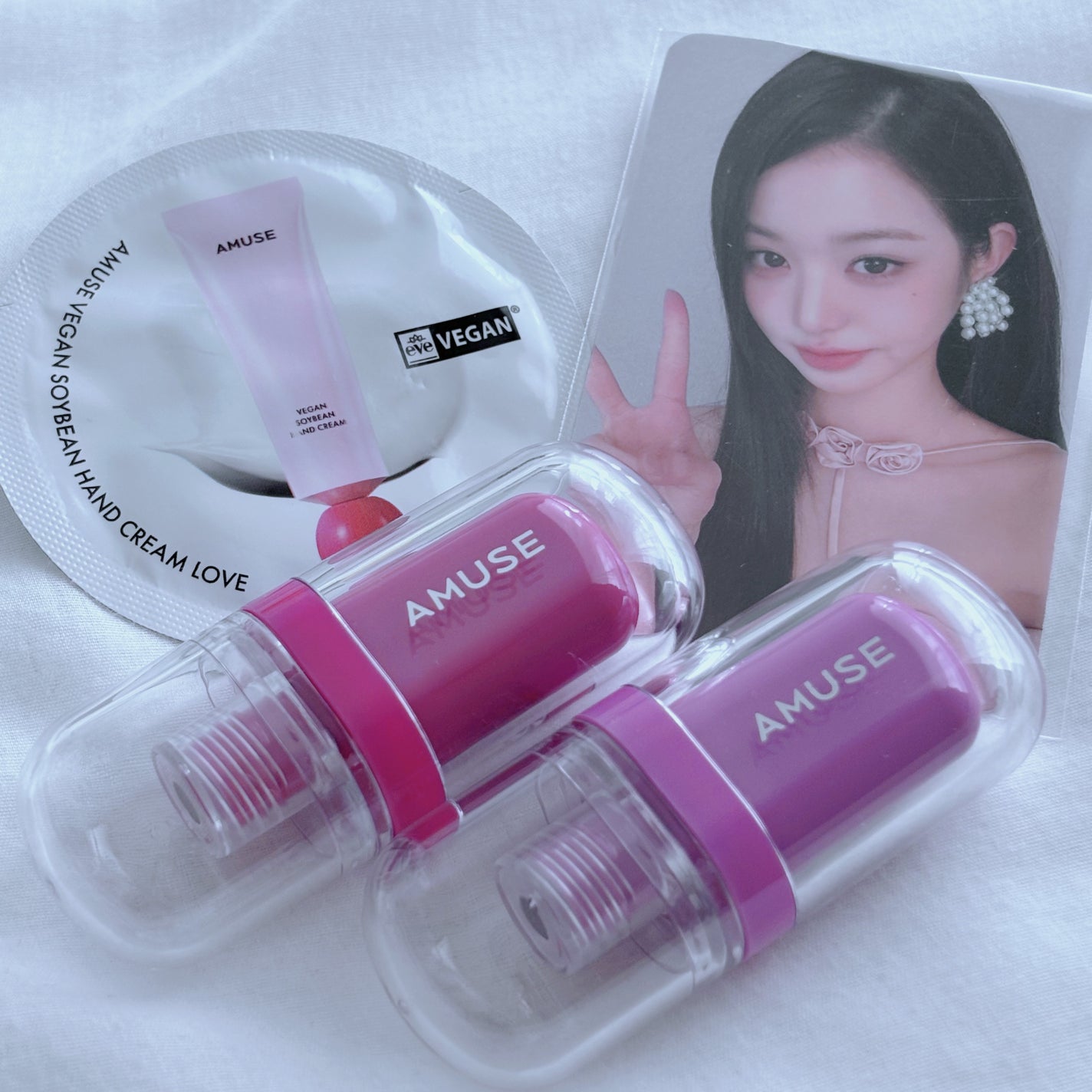 ジェルフィットティント/AMUSE/リップティントを使ったクチコミ(4枚目)