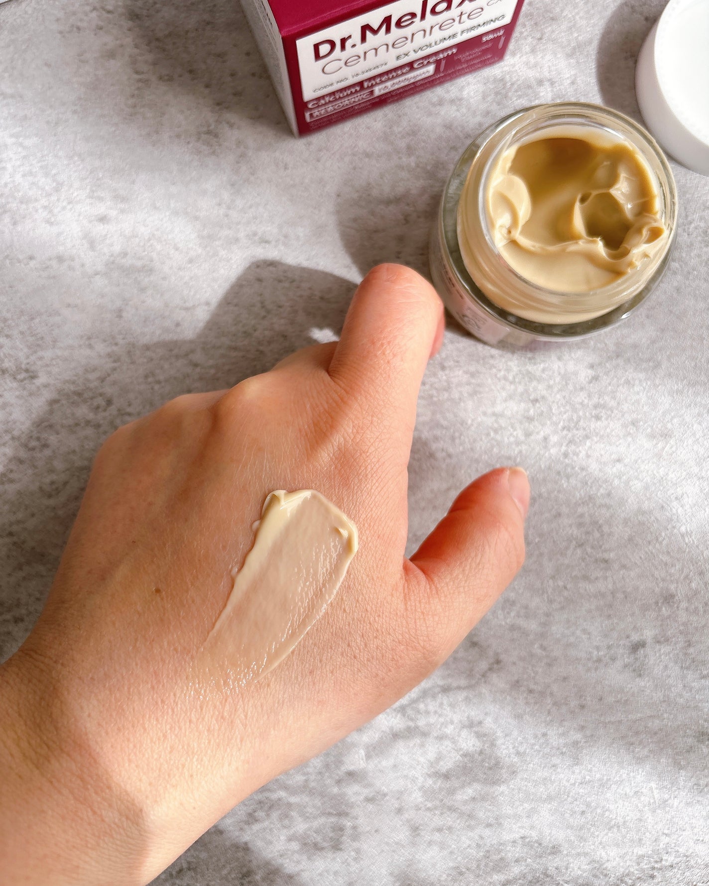 Cemenrete Calcium Intense Cream/Dr.Melaxin/フェイスクリームを使ったクチコミ(7枚目)