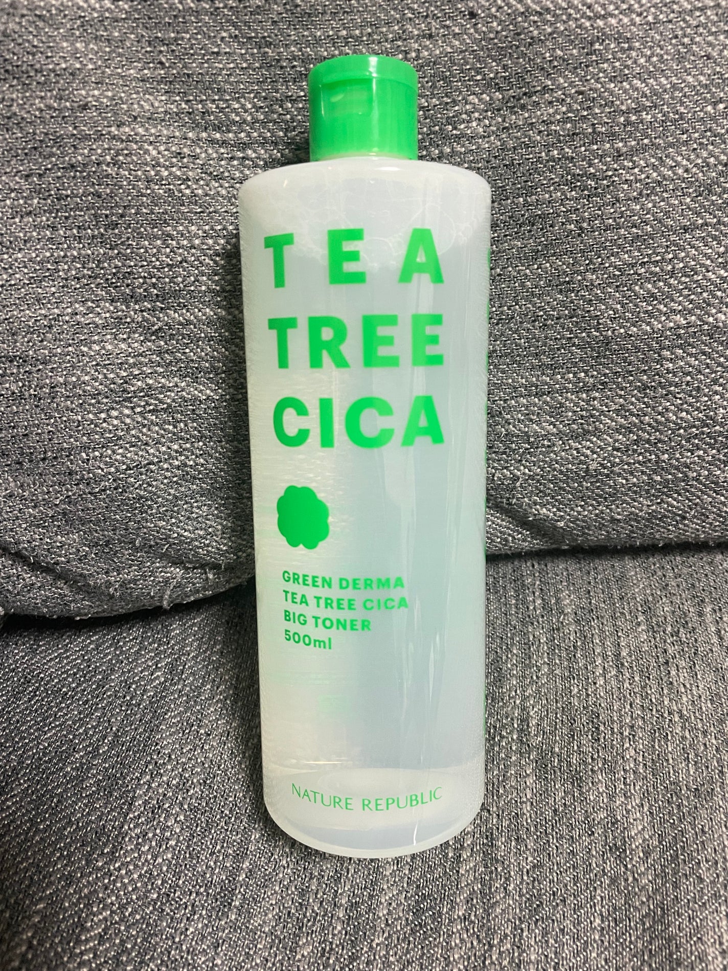 グリーンダーマティーツリーCICAビッグトナー/ネイチャーリパブリック/化粧水を使ったクチコミ(3枚目)