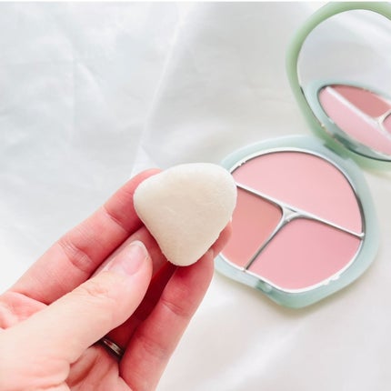 TIMAGE 3色チークパレット/TIMAGE/パウダーチークを使ったクチコミ(5枚目)