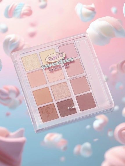 マイベストトーンアイパレット/ETUDE/アイシャドウパレットを使ったクチコミ(1枚目)