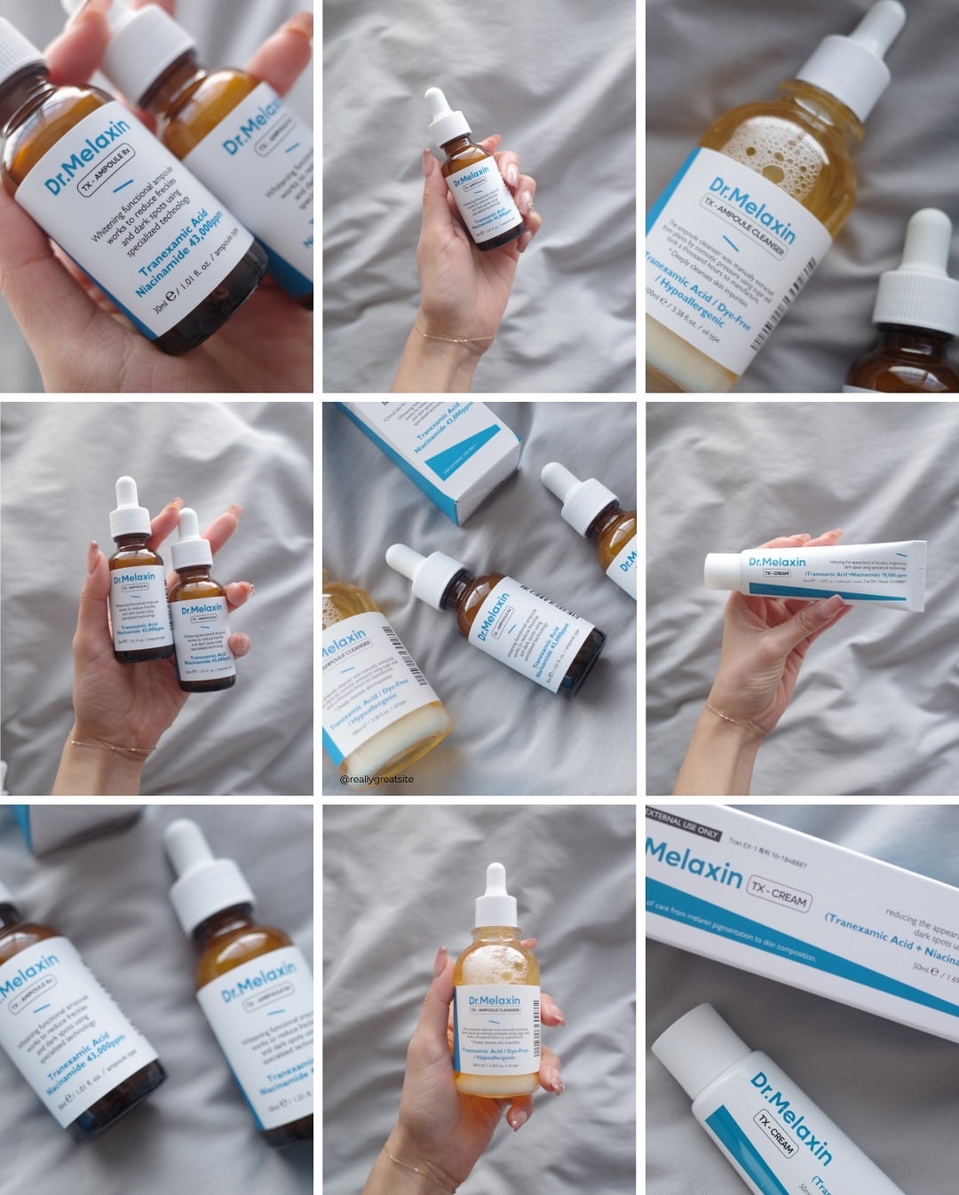 TXアンプルRX+TXクリーム/Dr.Melaxin/スキンケアキットを使ったクチコミ(2枚目)