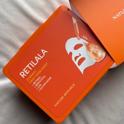 レチララ デイリーシートマスク/ネイチャーリパブリック/シートマスク・パックを使ったクチコミ(4枚目)