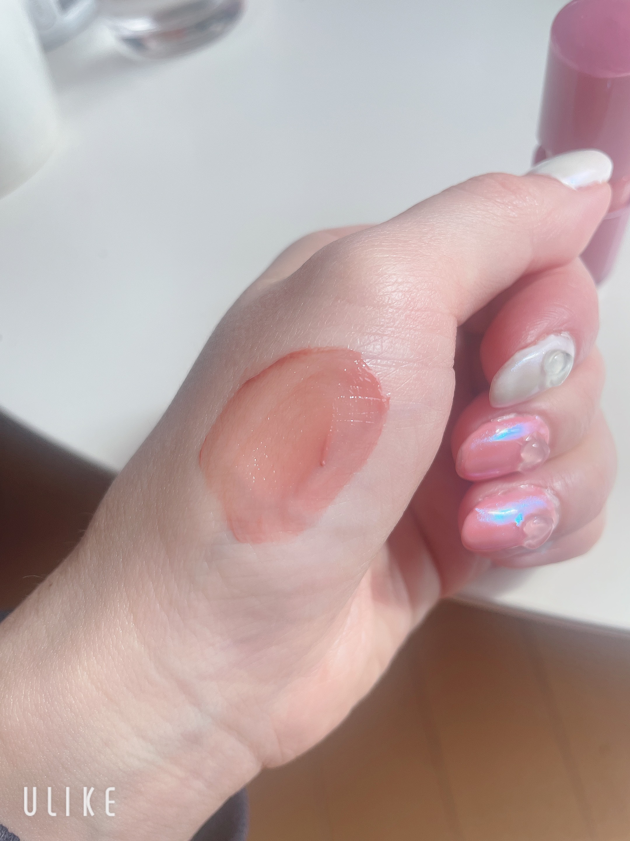 ロウグロウジェルティント R011 チャイ/hince/リップティントを使ったクチコミ（3枚目）