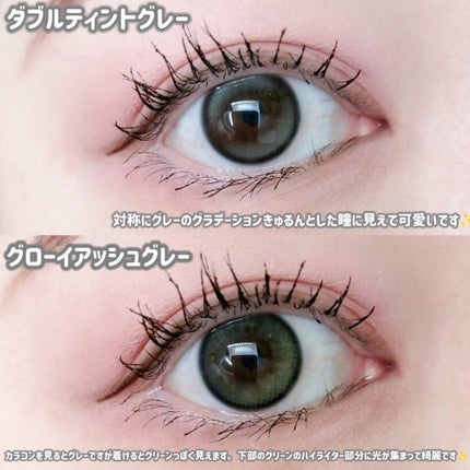 Double Tint 1day/OLENS/カラーコンタクトレンズを使ったクチコミ(5枚目)