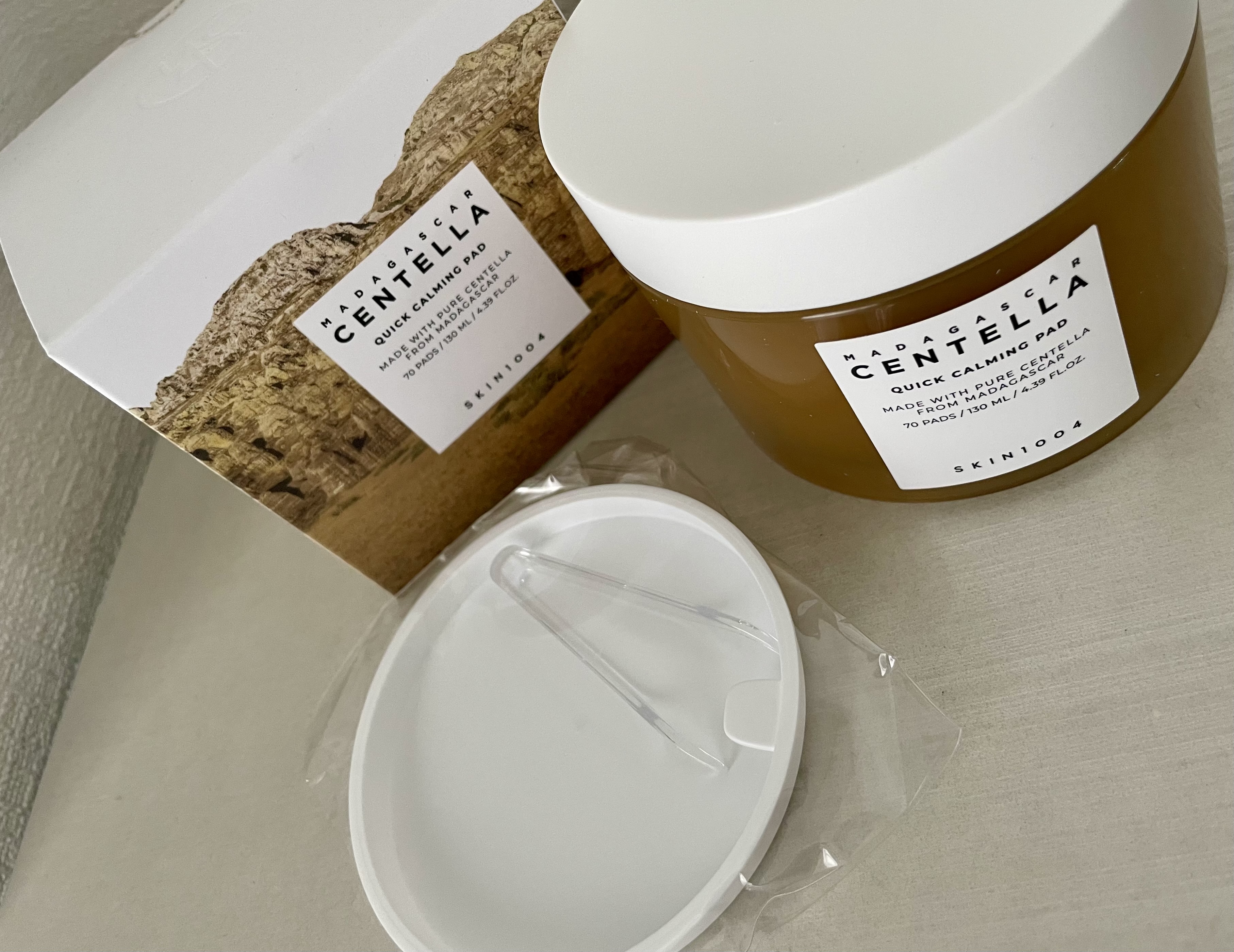 センテラ クイックカーミングパッド/SKIN1004/トナーパッドを使ったクチコミ（2枚目）