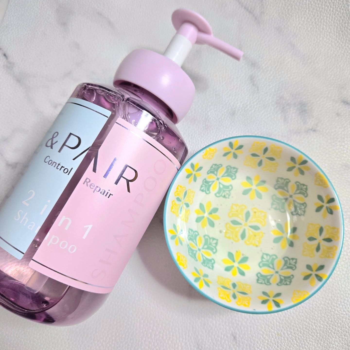 アンドペア コントロール リペア 2in1 シャンプー＆ヘアトリートメント/&PAIR/市販シャンプーを使ったクチコミ（3枚目）