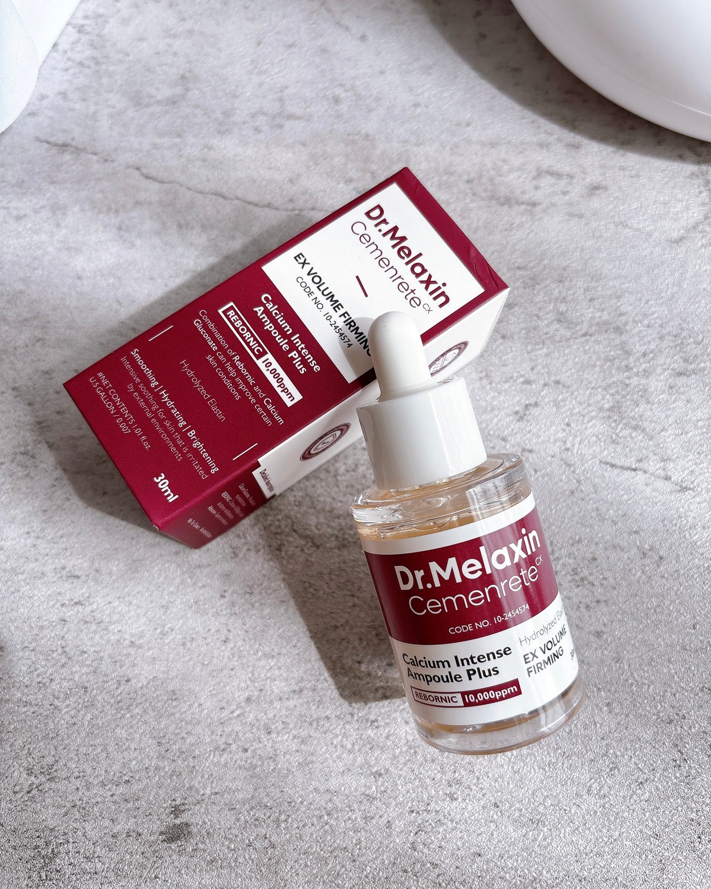 Cemenrete Calcium Intense Cream/Dr.Melaxin/フェイスクリームを使ったクチコミ(2枚目)