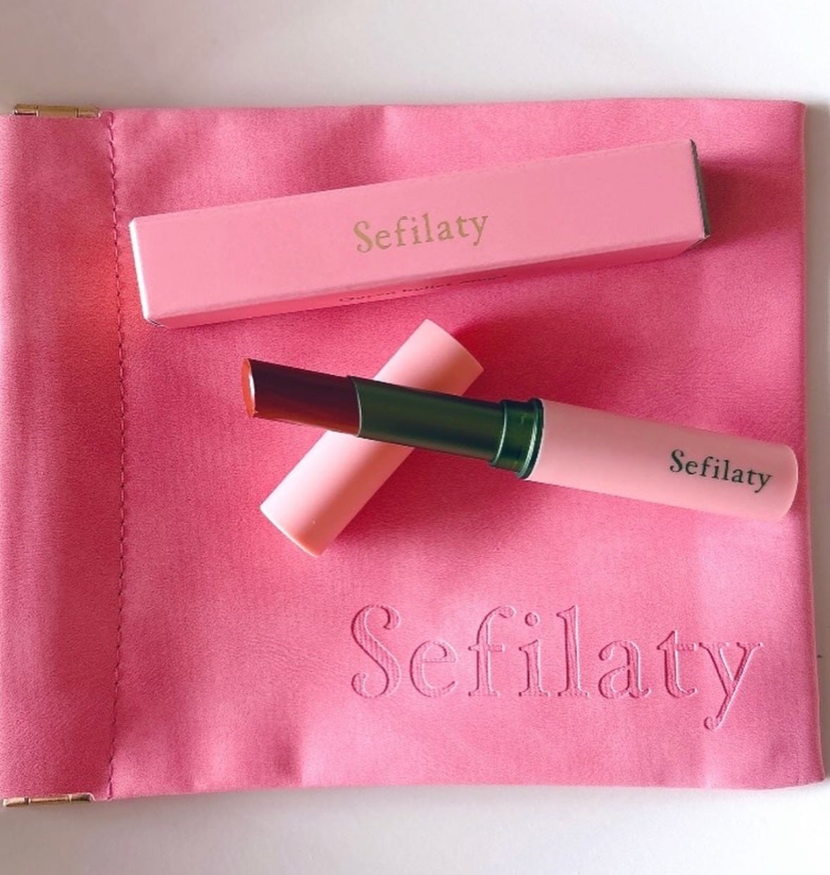 セフィラティ クイーンバレットルージュ/Sefilaty/口紅を使ったクチコミ(4枚目)