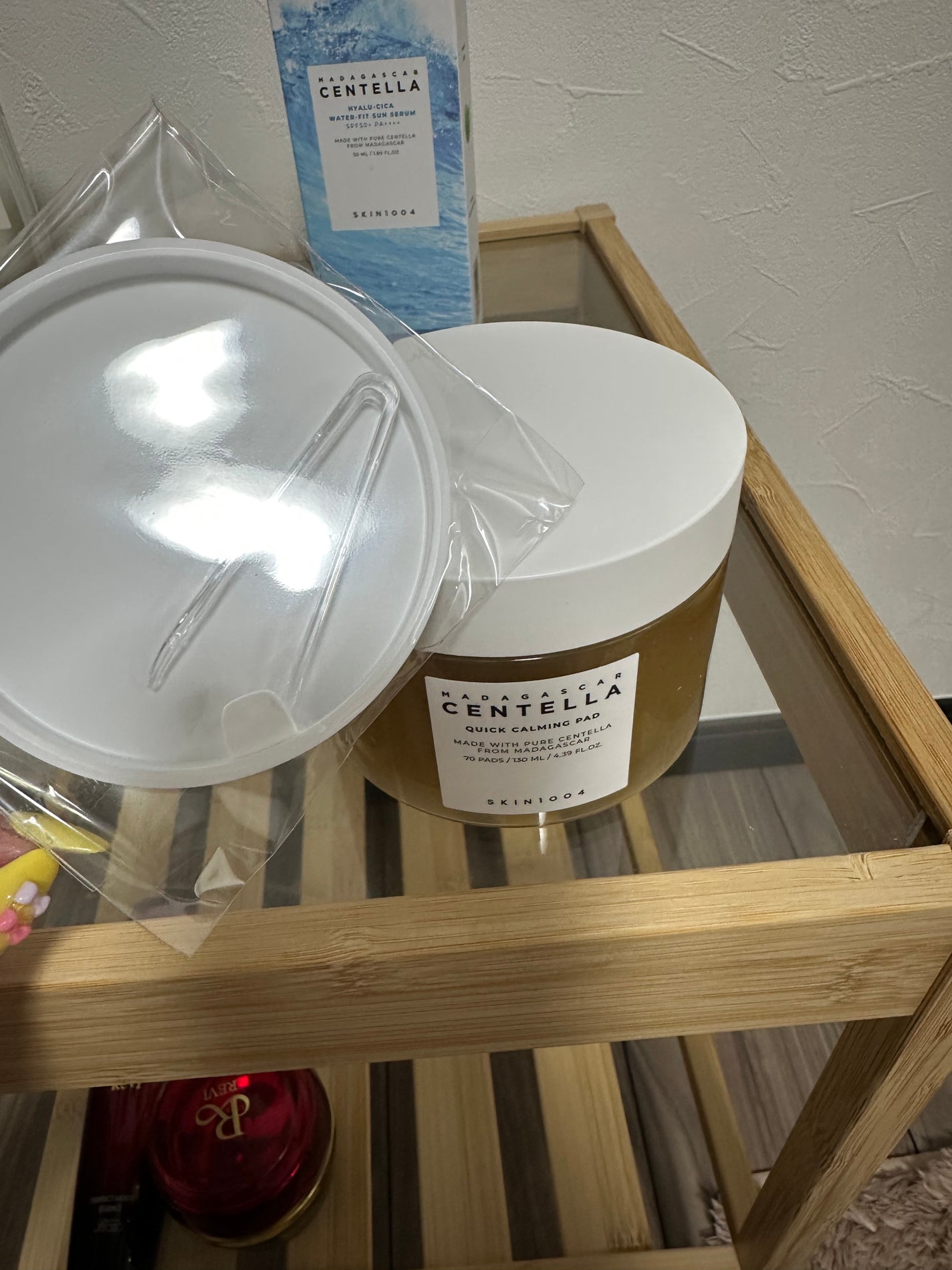 センテラ クイックカーミングパッド/SKIN1004/トナーパッドを使ったクチコミ(2枚目)