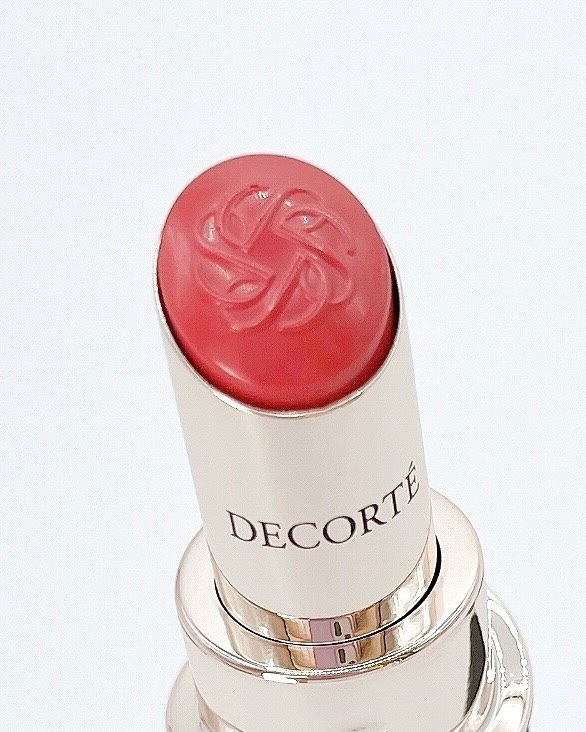 ルージュデコルテ　クリームグロウ 18G a piece of love/DECORTÉ/口紅を使ったクチコミ（3枚目）