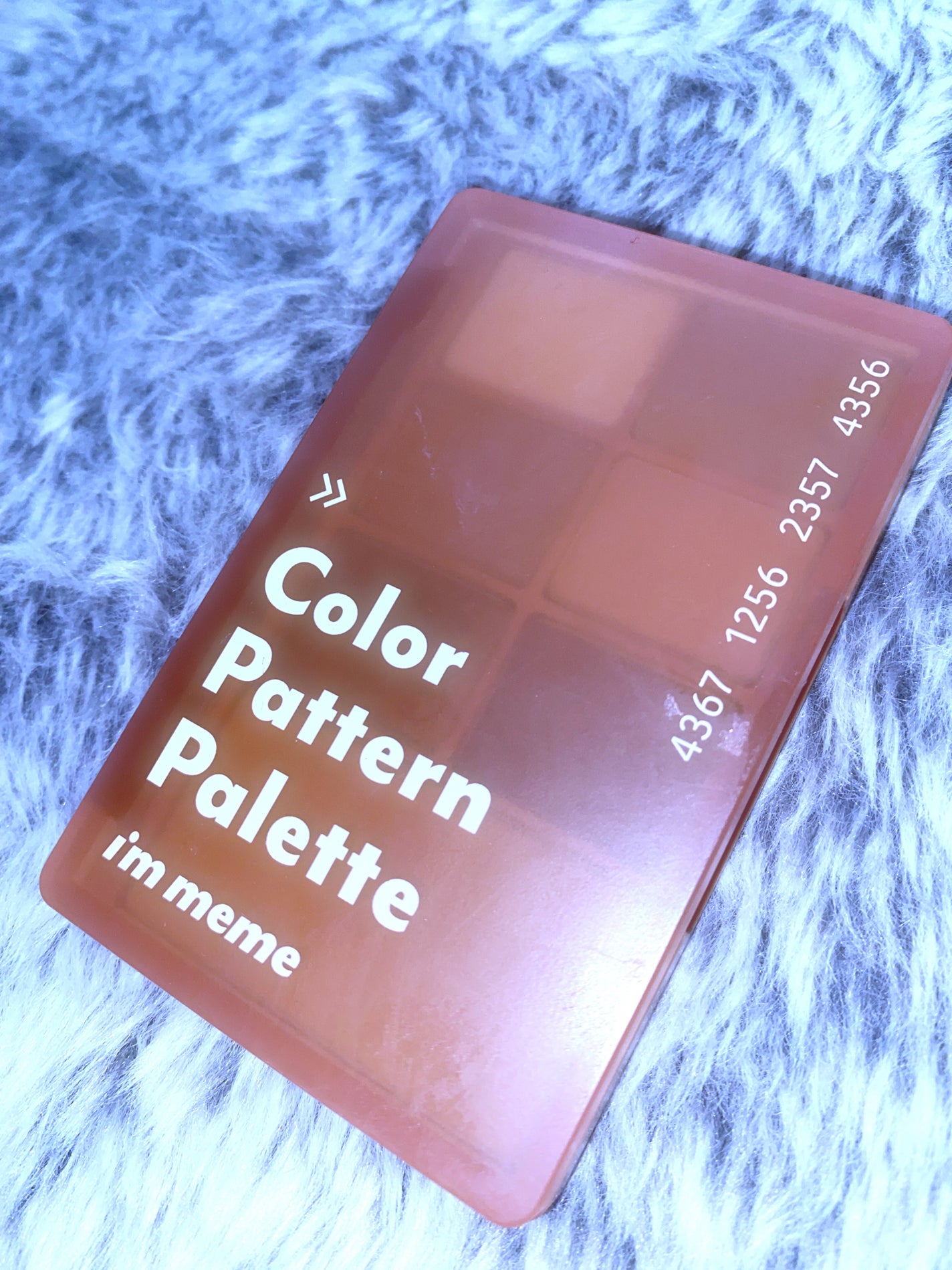 カラーパターンパレット/i’m meme/マルチパレットを使ったクチコミ(1枚目)