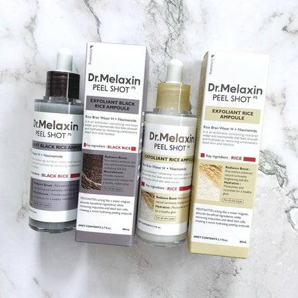 白米ピールショットゴマージュアンプル/Dr.Melaxin/美容液を使ったクチコミ(2枚目)