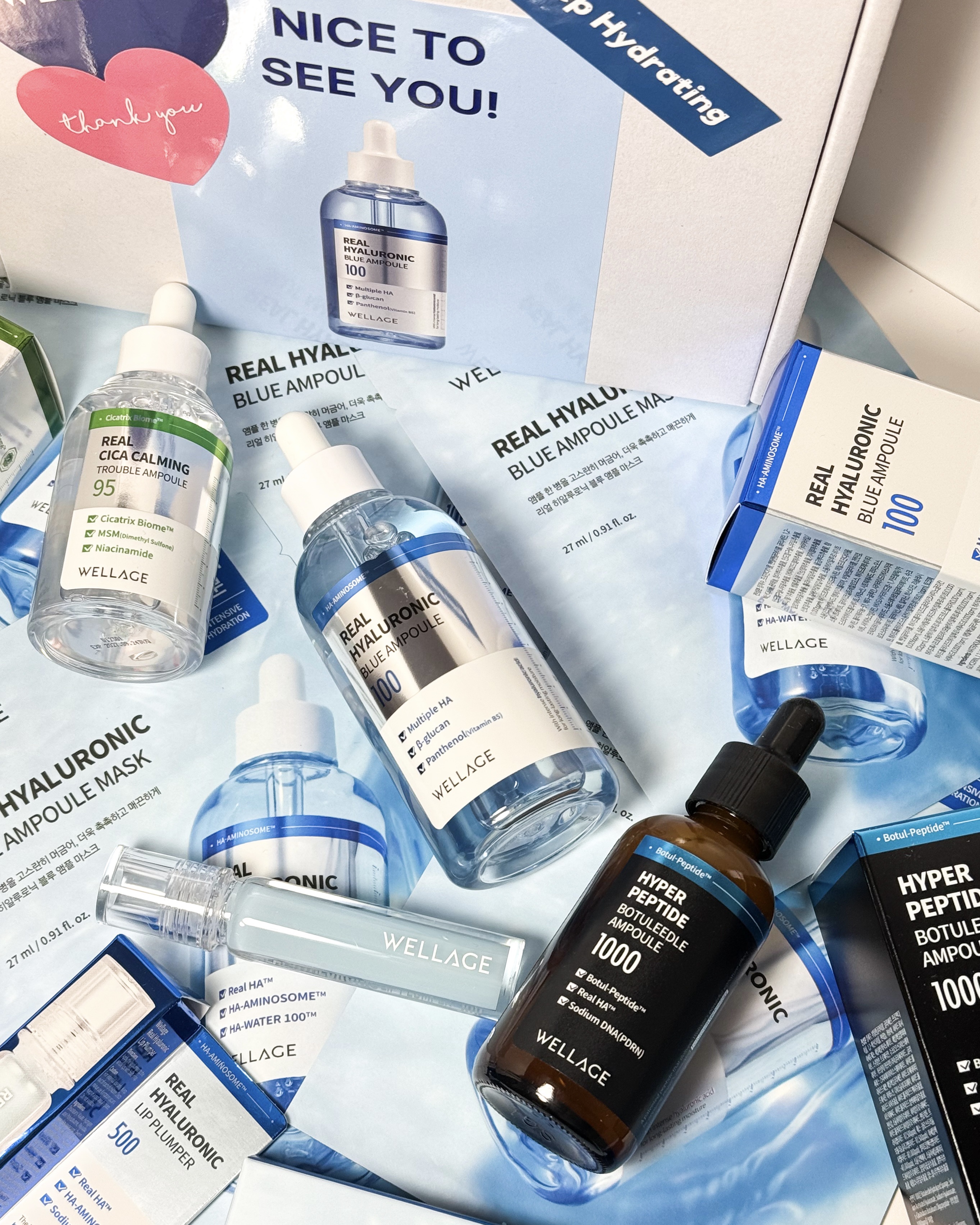 リアルヒアルロニックブルーアンプル 100/Wellage/美容液を使ったクチコミ（2枚目）