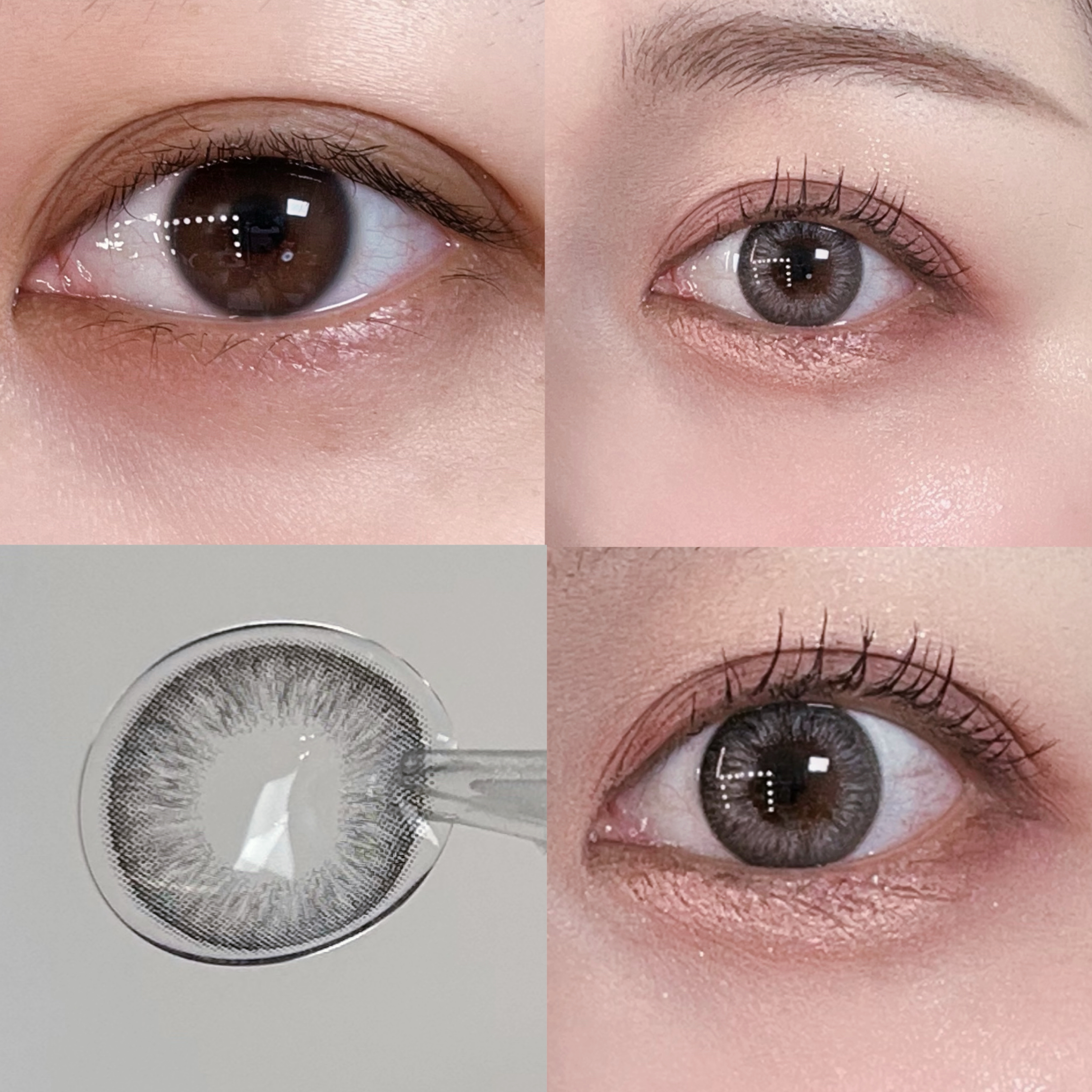 ラッキービッキー /MIMIC LENS/ワンデー（１DAY）カラコンを使ったクチコミ（2枚目）