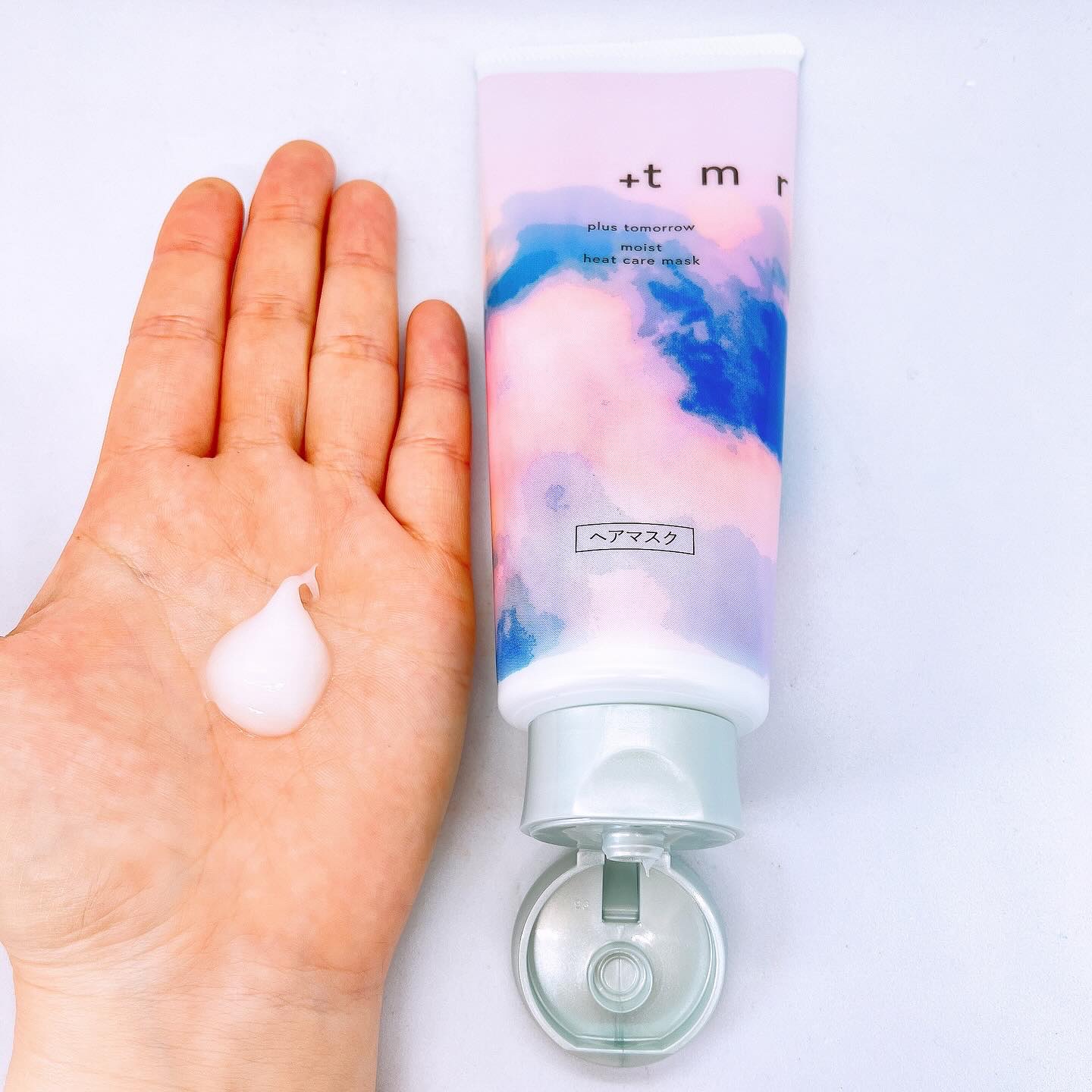 プラストゥモロー　モイスト　ヒートケアマスク/＋ｔｍｒ/ヘアマスク・ヘアパックを使ったクチコミ（3枚目）