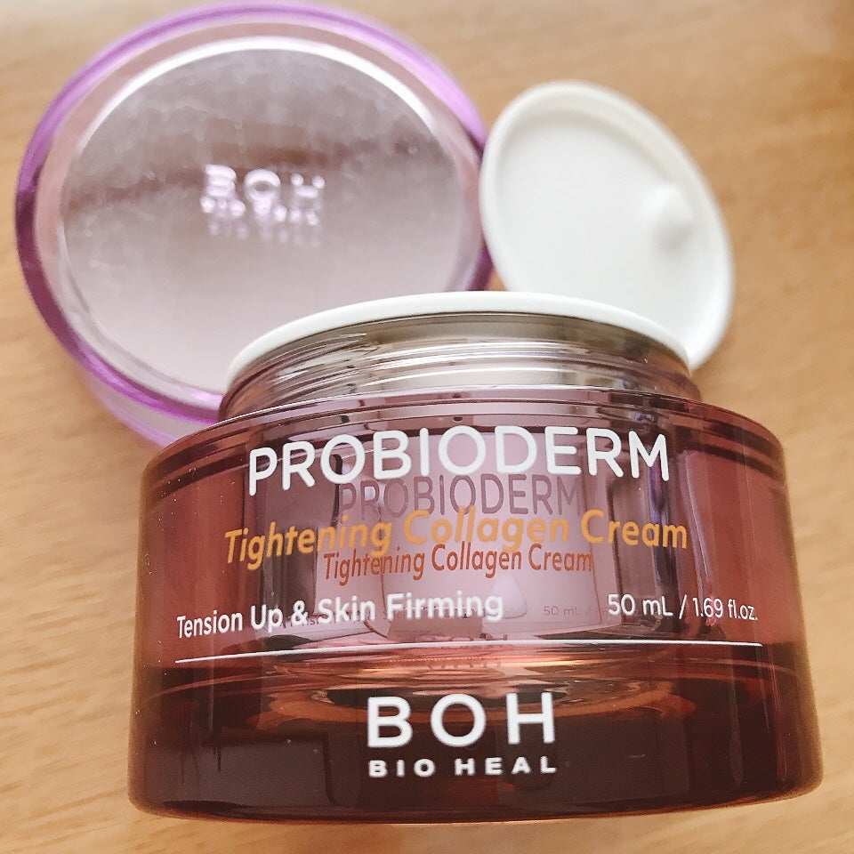 プロバイオダームタイトニングコラーゲンクリーム/BIOHEAL BOH/フェイスクリームを使ったクチコミ(1枚目)