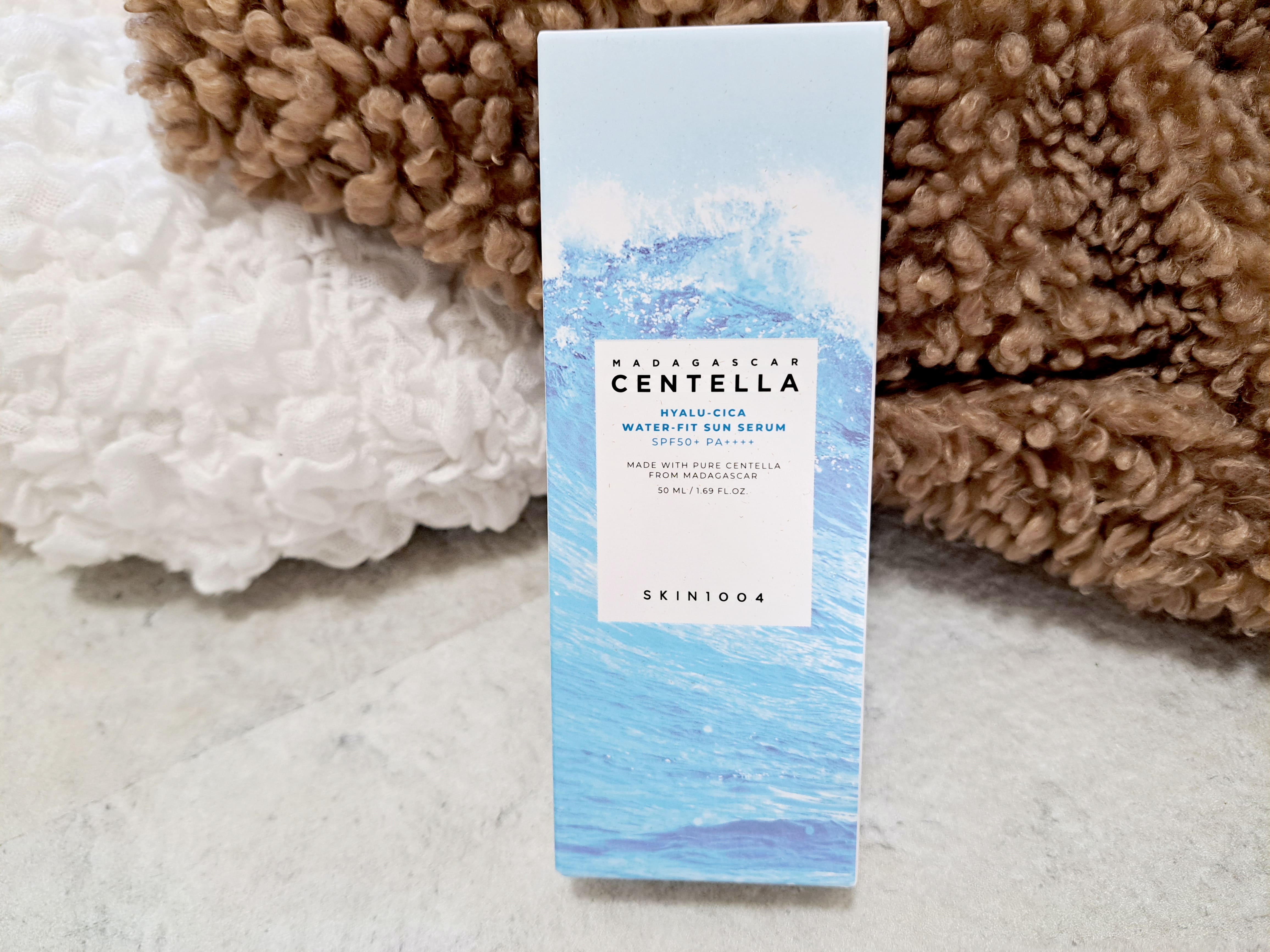 ヒアルーシカ ウォーターフィット サンセラム/SKIN1004/日焼け止めローションを使ったクチコミ（3枚目）