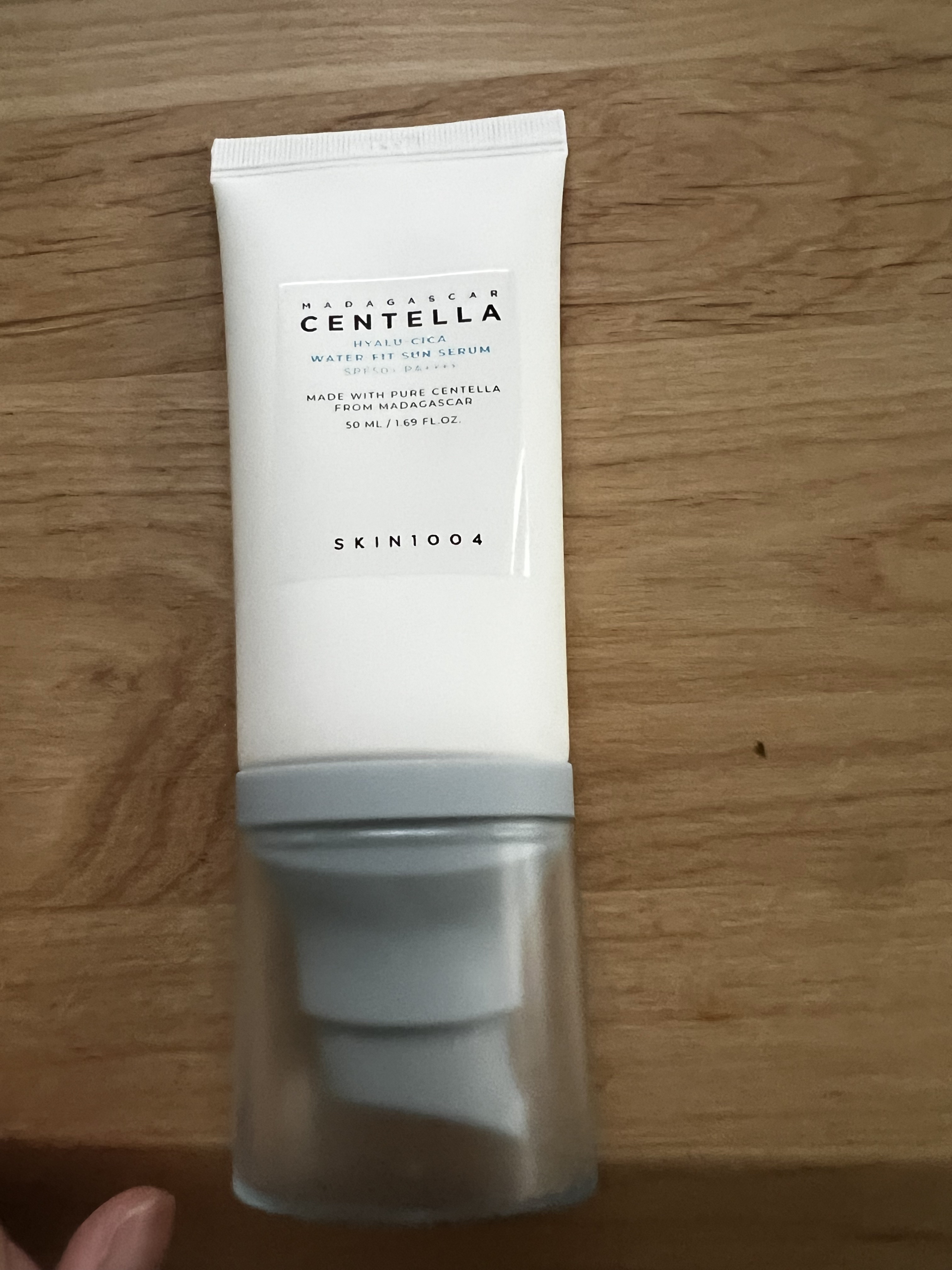 ヒアルーシカ ウォーターフィット サンセラム/SKIN1004/日焼け止めローションを使ったクチコミ（1枚目）