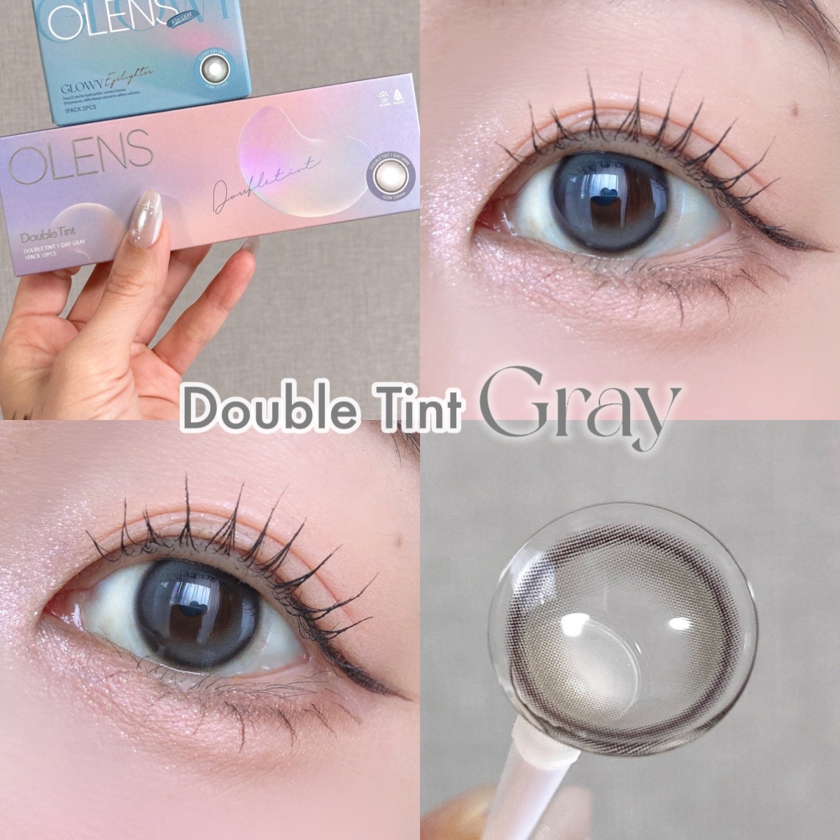 Eyelighter Glowy 1Month/OLENS/カラーコンタクトレンズを使ったクチコミ（2枚目）