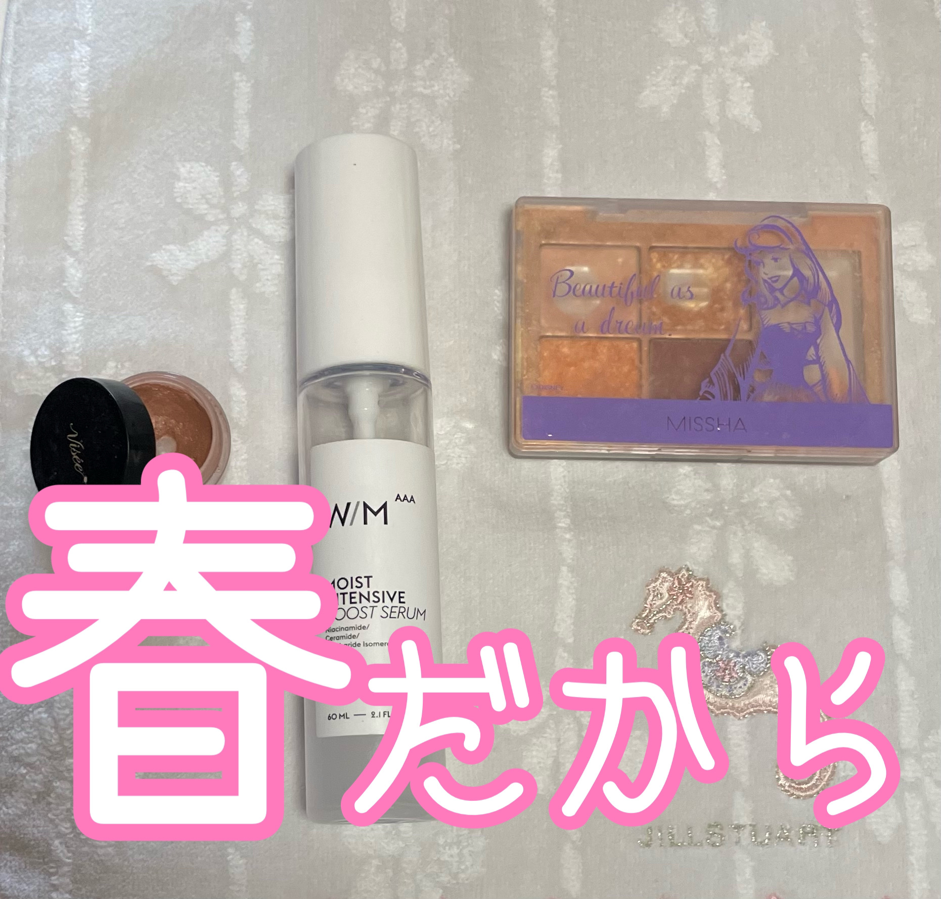 イージーフィルター シャドウパレット ディズニーシリーズ ピンク/MISSHA/アイシャドウパレットを使ったクチコミ（1枚目）