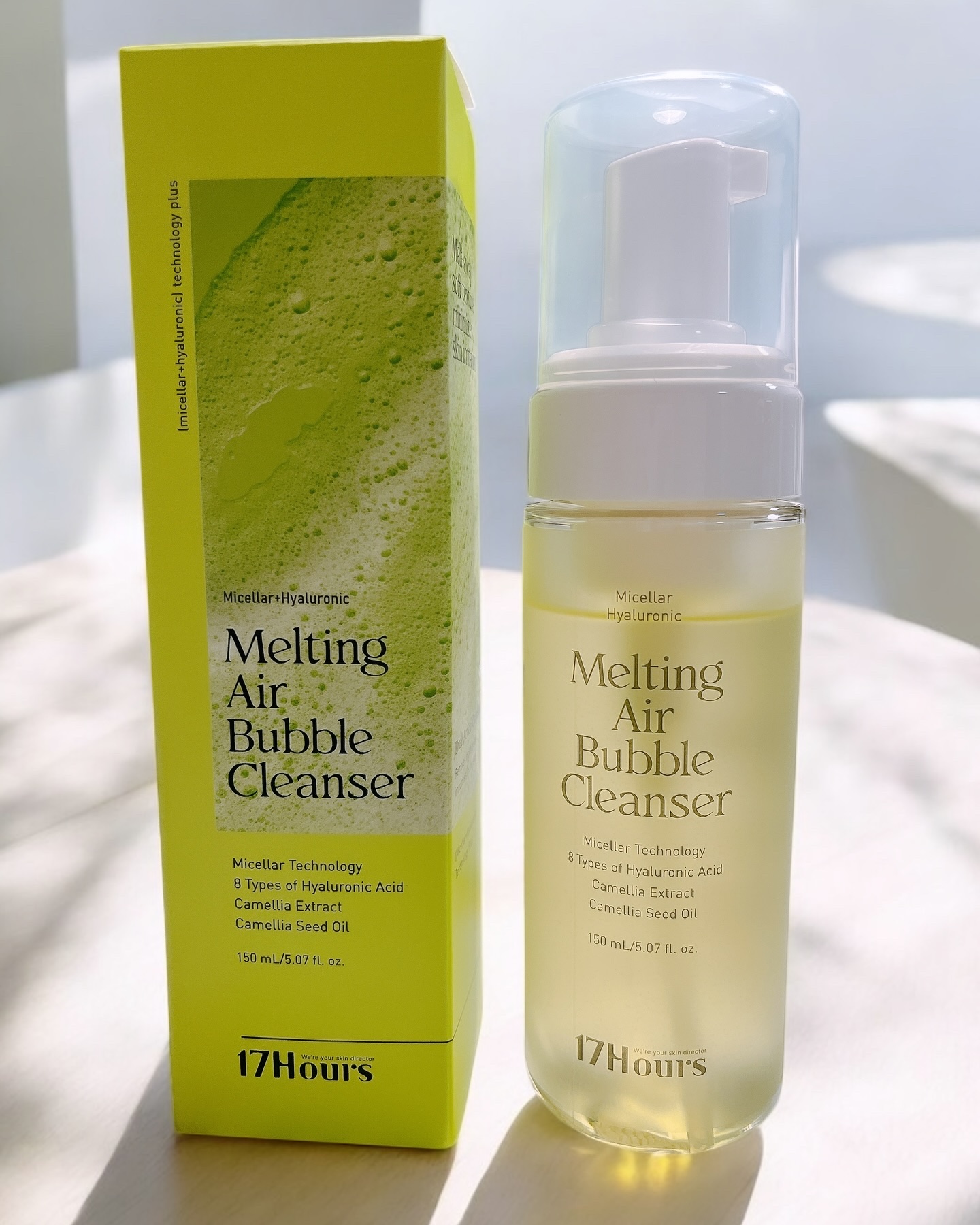 メルティングエアバブルクレンザー/17Hours/その他洗顔料を使ったクチコミ（1枚目）