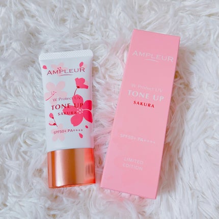 アンプルール WプロテクトUV トーンアップP/アンプルール/日焼け止めローションを使ったクチコミ(1枚目)