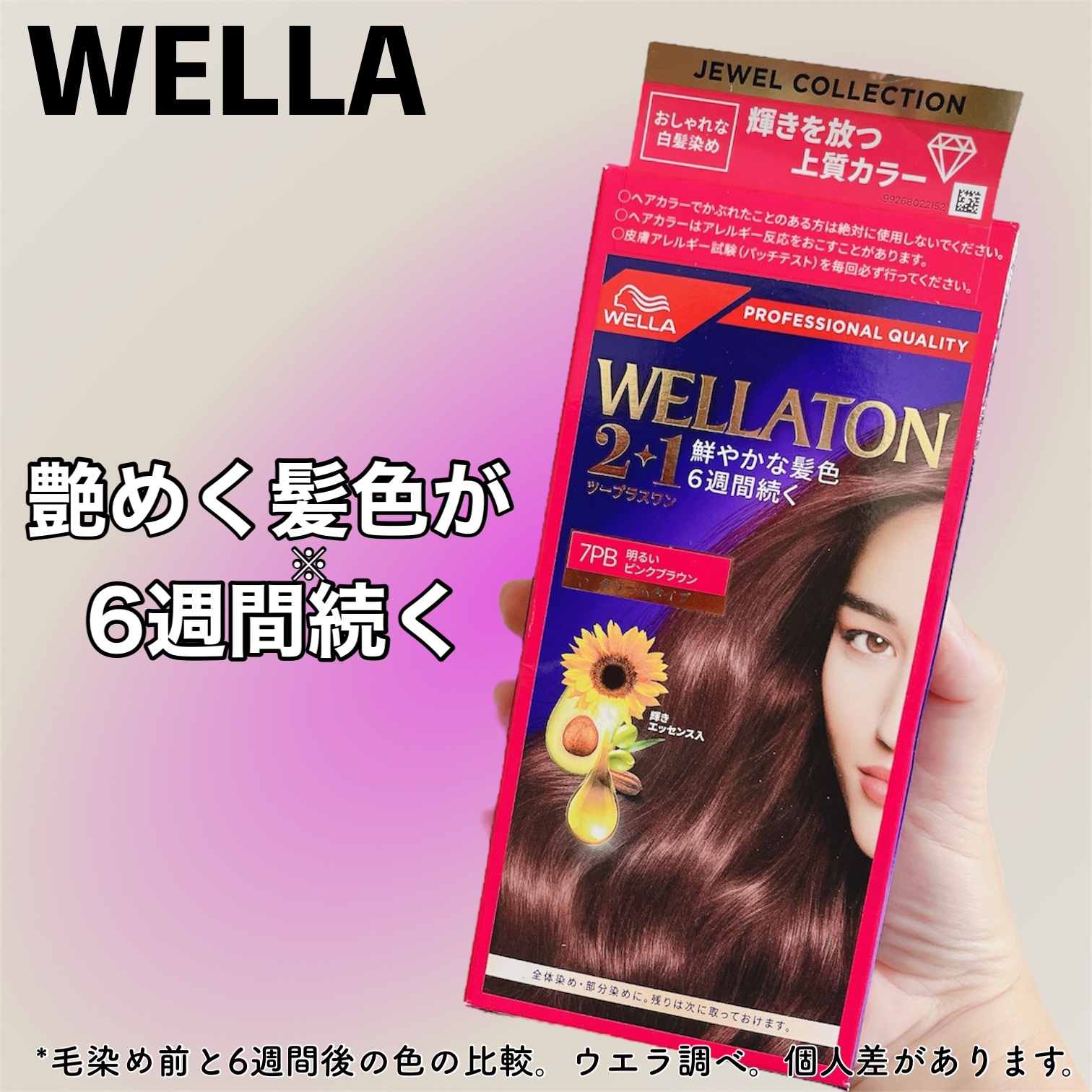 ウエラトーン ツープラスワン クリームタイプ/ウエラ/ヘアカラーを使ったクチコミ（1枚目）