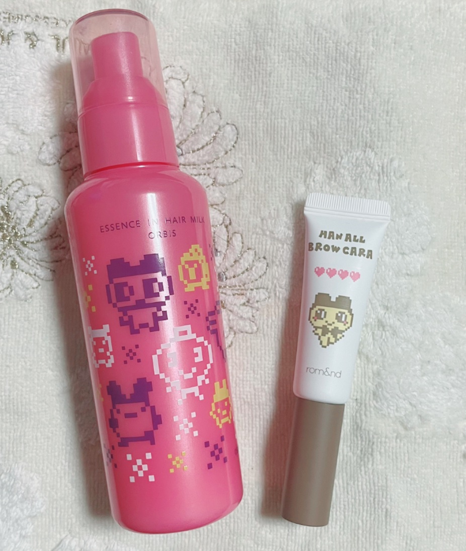 ハンオールブロウカラ 03（『たまごっち』デザイン）/rom&nd/眉マスカラを使ったクチコミ（1枚目）