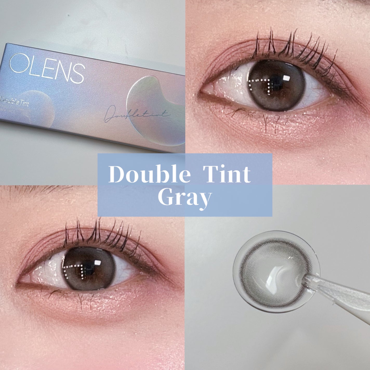 Double Tint 1day/OLENS/カラーコンタクトレンズを使ったクチコミ(1枚目)