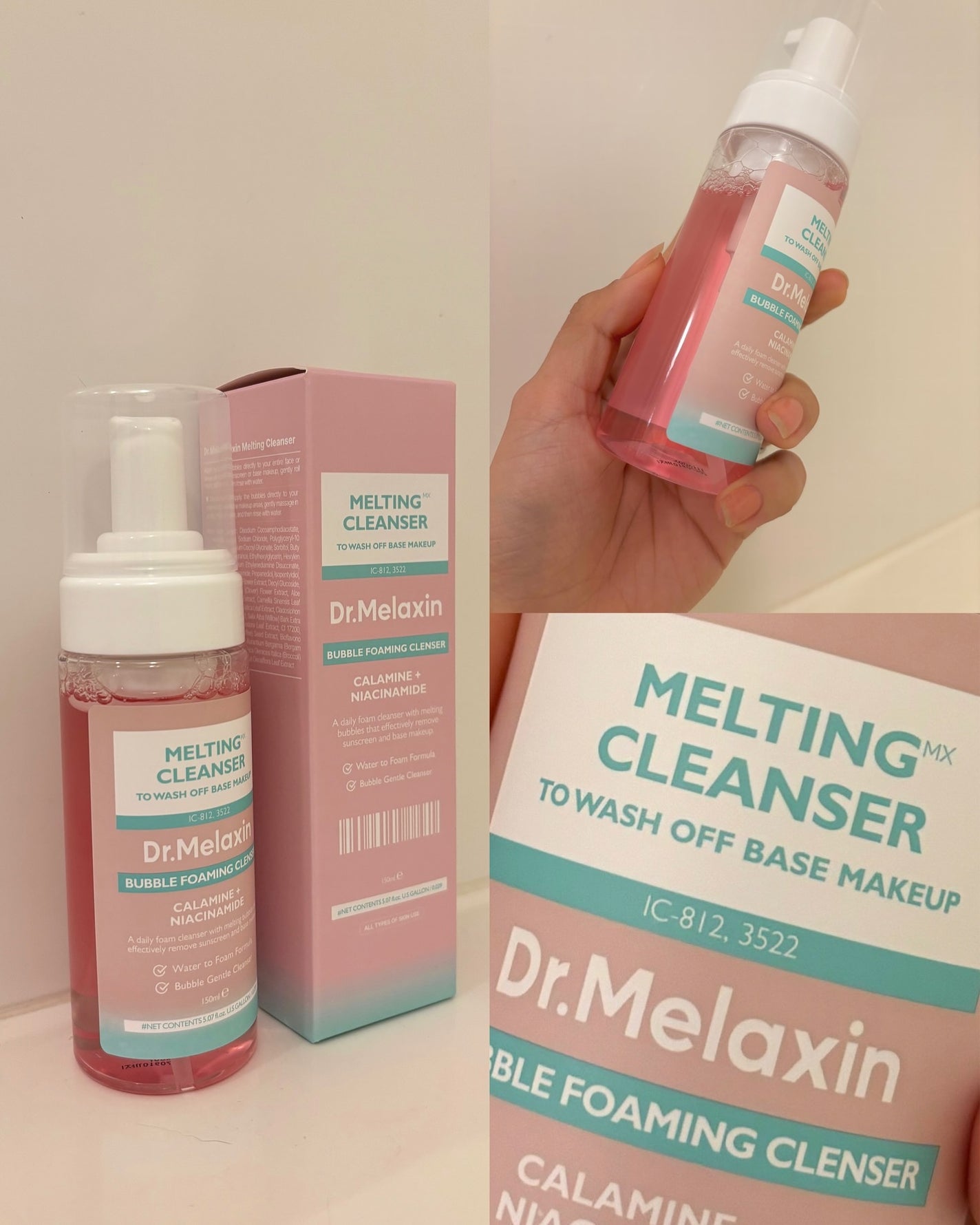 メルティングクレンザー/Dr.Melaxin/クレンジングウォーターを使ったクチコミ(1枚目)