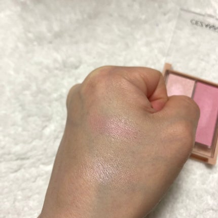 フェイスグロウカラー/CEZANNE/クリームハイライトを使ったクチコミ(6枚目)