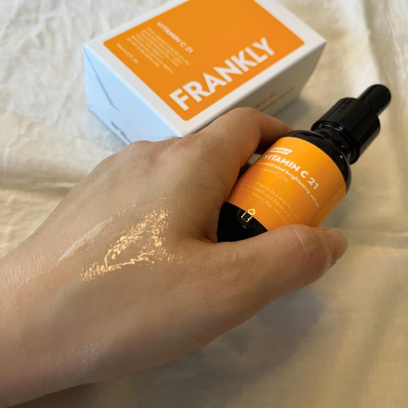 ビタミンC21セラム/Frankly/美容液を使ったクチコミ(4枚目)