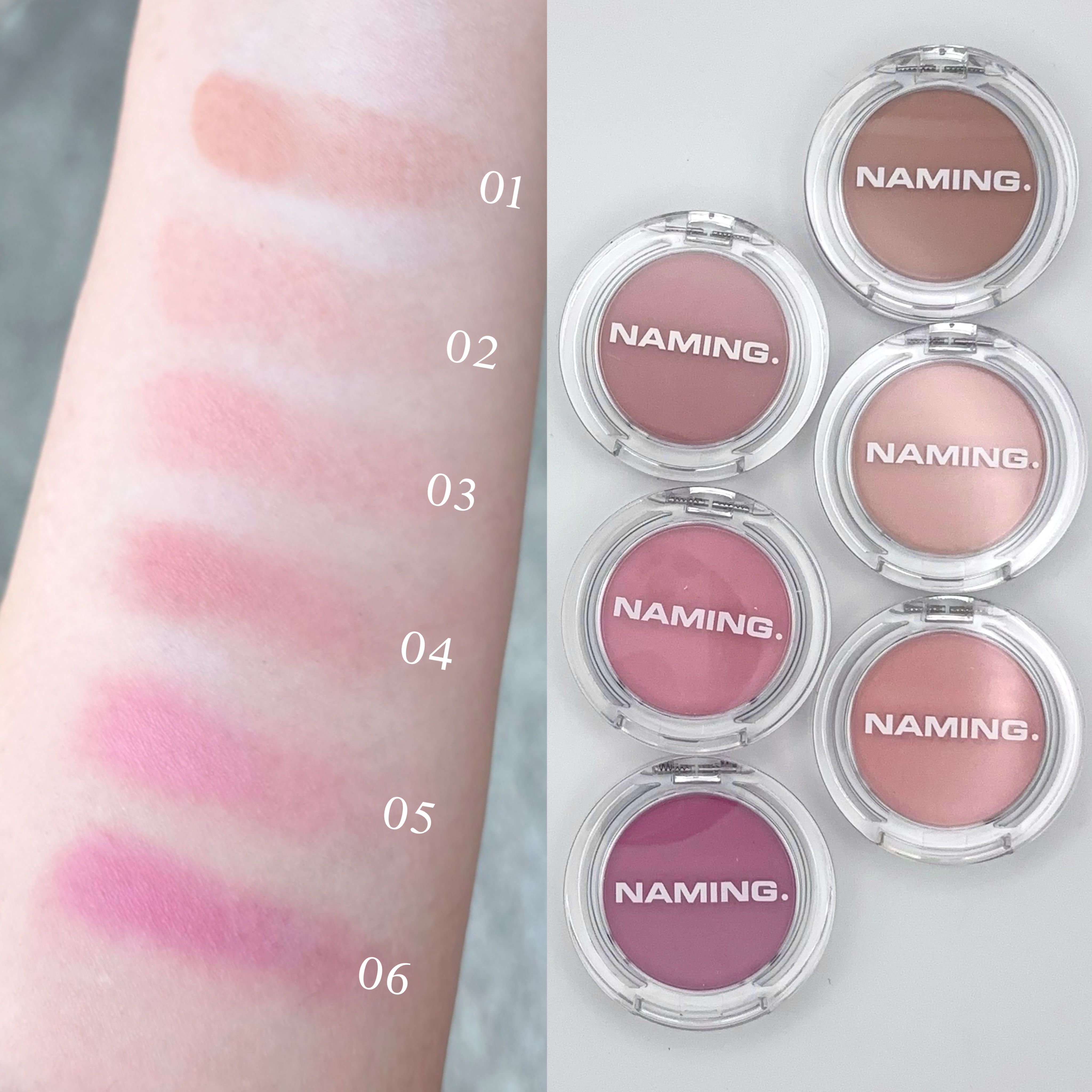 ネーミング フラッフィーパウダーブラッシュ/NAMING./パウダーチークを使ったクチコミ（2枚目）