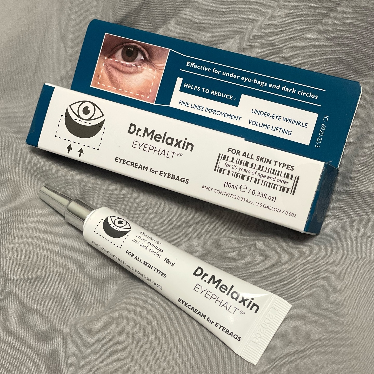 アイファルトアイバッククリーム/Dr.Melaxin/アイケア・アイクリームを使ったクチコミ（1枚目）