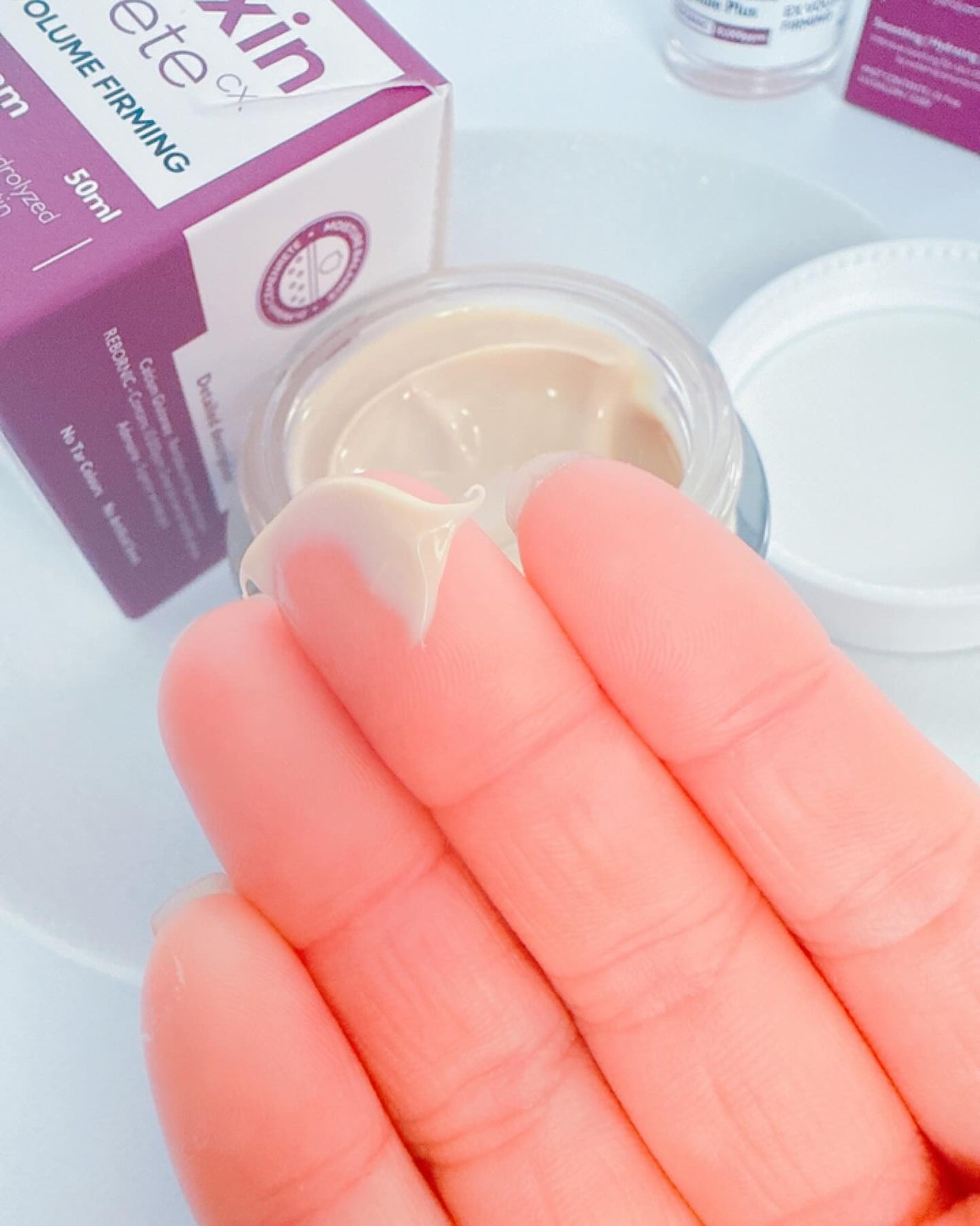 Cemenrete Calcium Intense Cream/Dr.Melaxin/フェイスクリームを使ったクチコミ(8枚目)