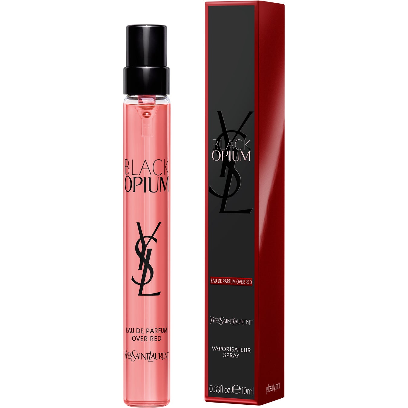試してみた】ブラック OP オーデパルファム オーバーレッド YVES SAINT