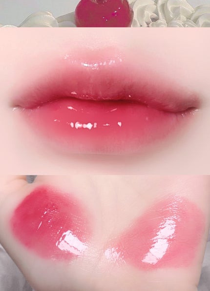 ハートクラッシュ ベアグレイズティント/HOLIKA HOLIKA/リップティントを使ったクチコミ(3枚目)