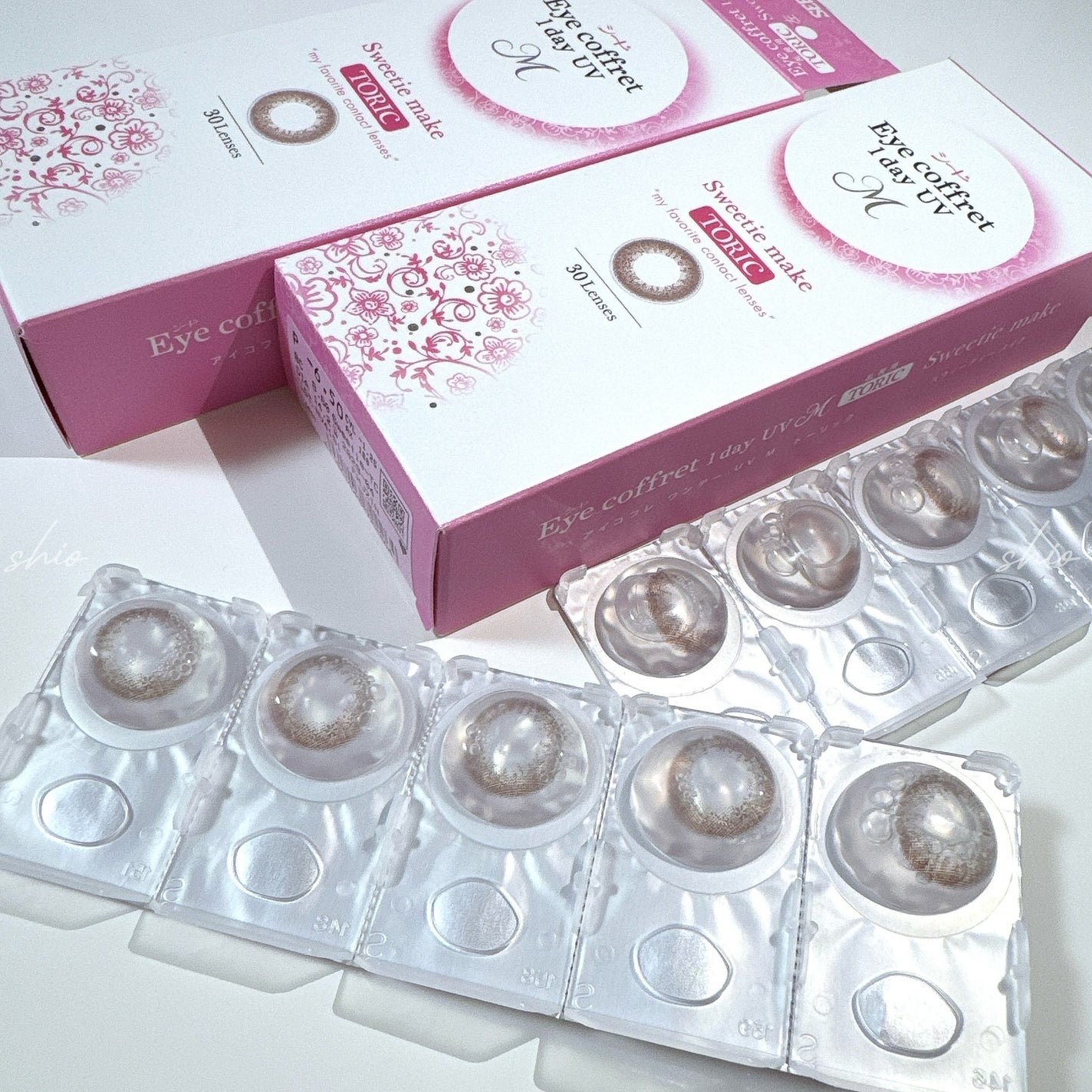 アイコフレ ワンデー UV M/シード/ワンデー(1DAY)カラコンを使ったクチコミ(3枚目)