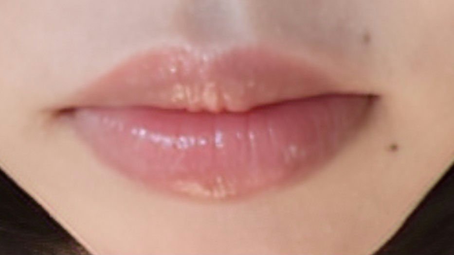 リップエッセンスカラー ピンクベージュ/無印良品/リップグロスを使ったクチコミ（3枚目）