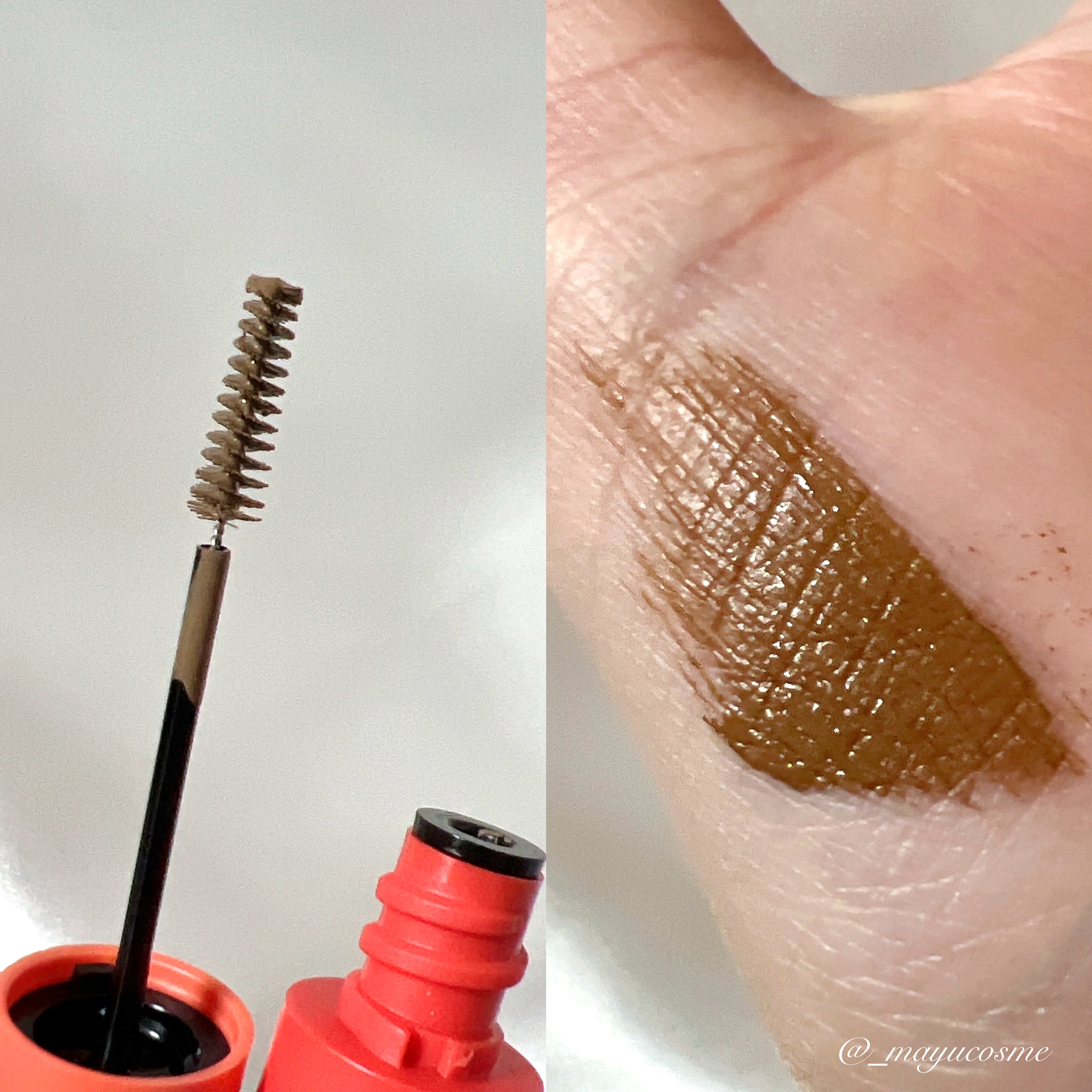 フィルム眉カラー/デジャヴュ/眉マスカラを使ったクチコミ（2枚目）