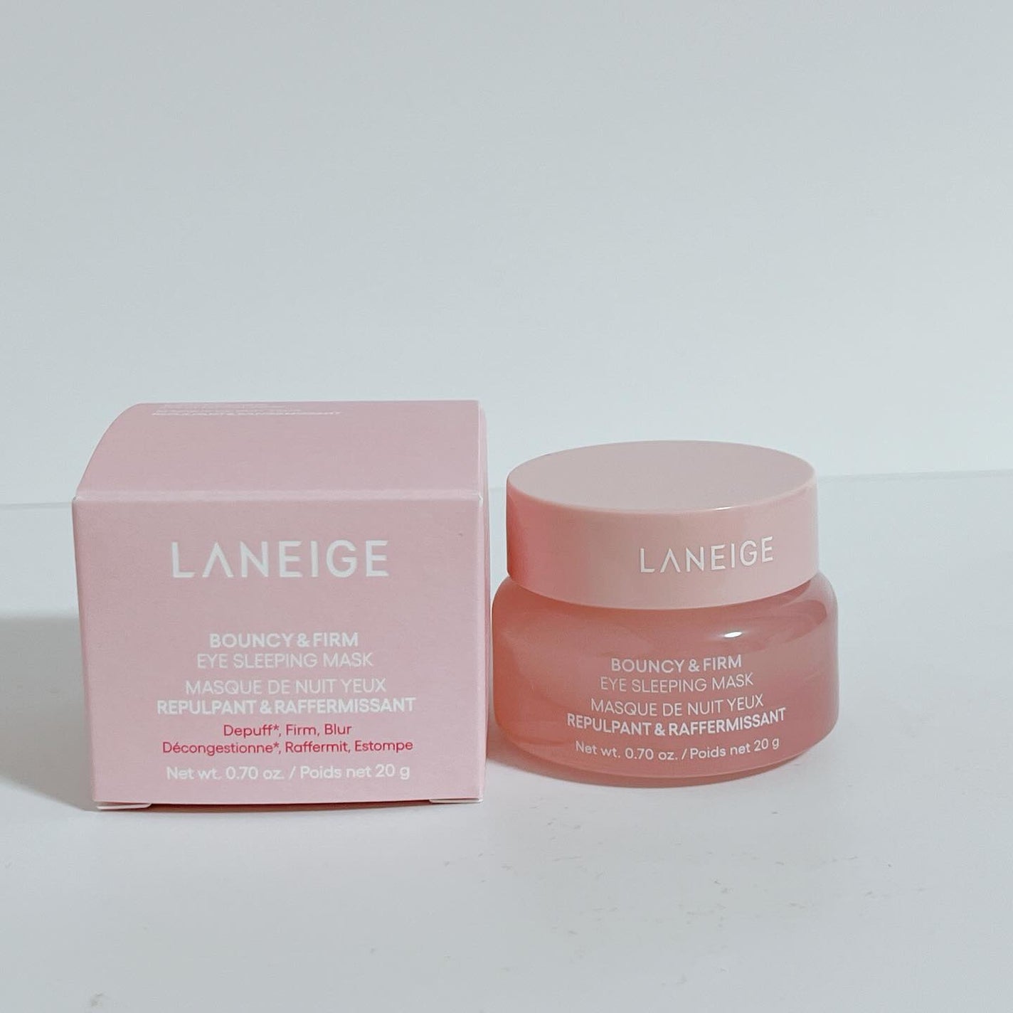 バウンシーアイスリーピングマスク/LANEIGE/アイケア・アイクリームを使ったクチコミ(5枚目)