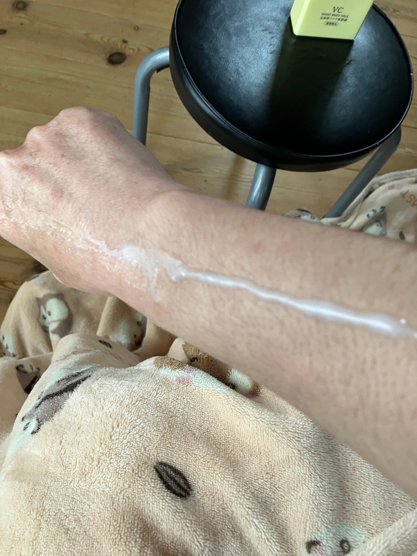 モイストC 薬用ボディミルク リラックスハーブの香り/リッツ/ボディミルクを使ったクチコミ(4枚目)