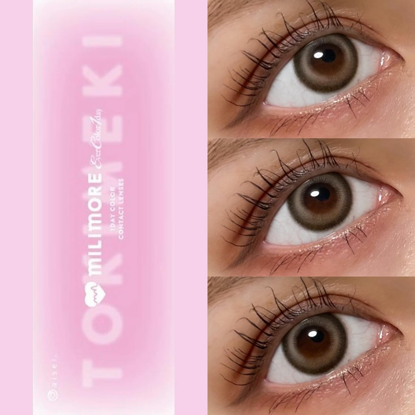 エバーカラーワンデーミリモア/エバーカラー/ワンデー（１DAY）カラコンを使ったクチコミ（3枚目）