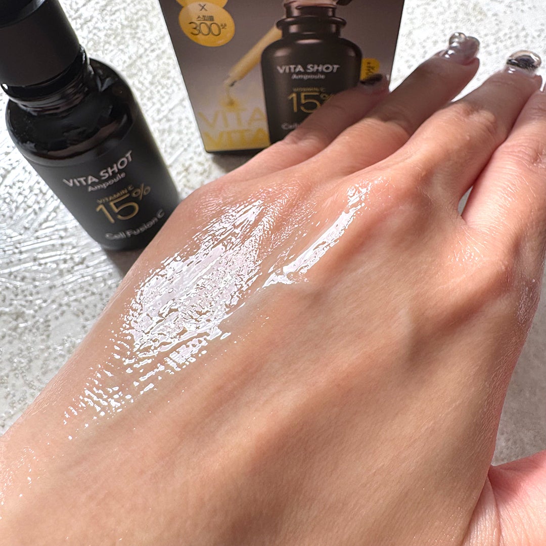 トーニングC ビタショットアンプル/Cell Fusion C(セルフュージョンシー)/美容液を使ったクチコミ(5枚目)