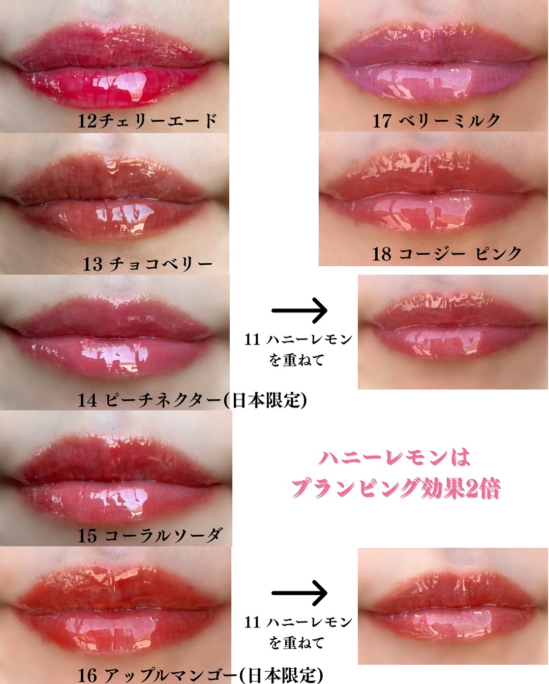 ジューシーベリープランピングリップオイル/TOCOBO/リップグロスを使ったクチコミ（2枚目）