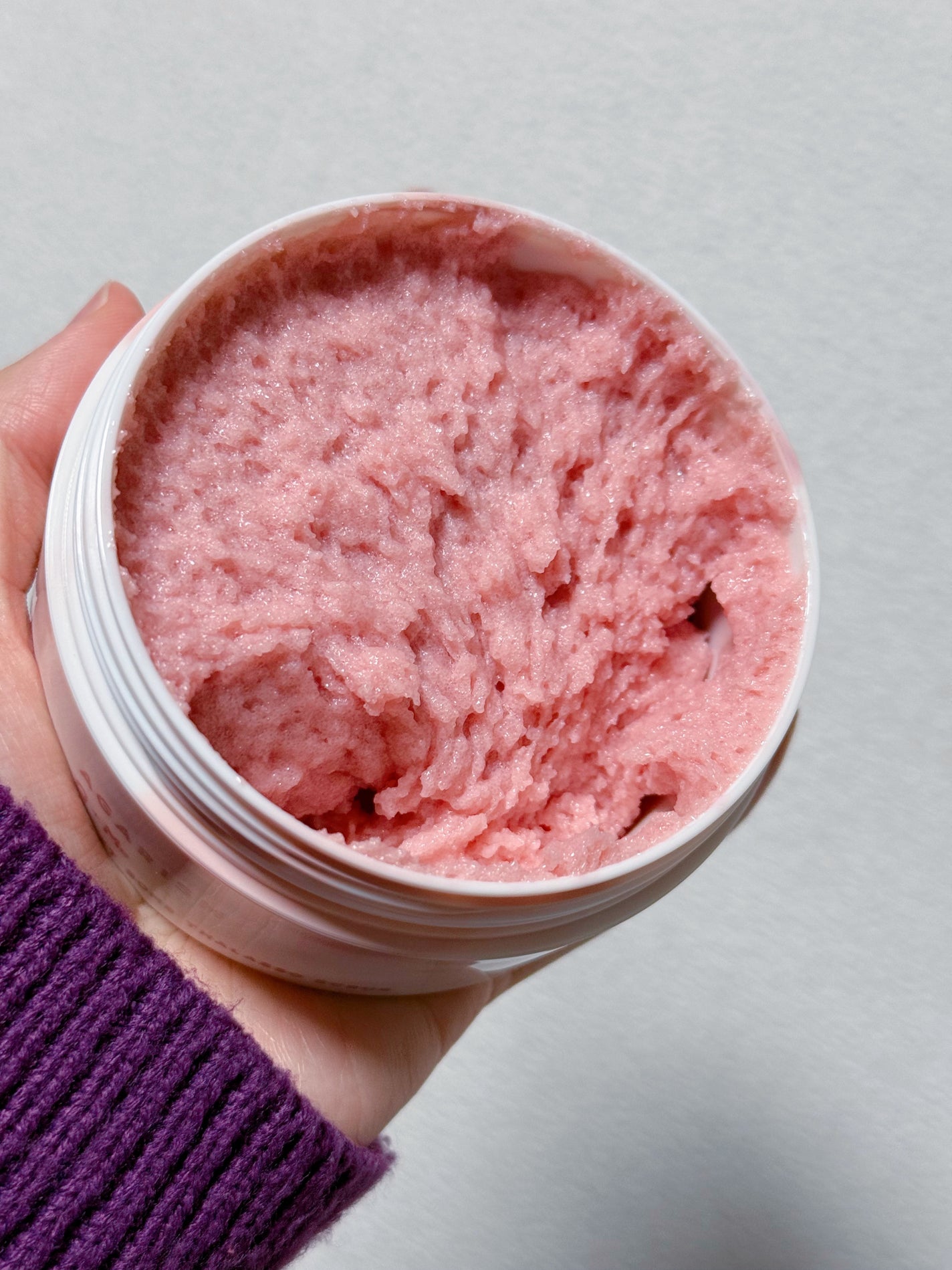 キューミースウィートボムタラソスクラブ ピオニーブーケの香り/AGARISM/ボディスクラブを使ったクチコミ(2枚目)