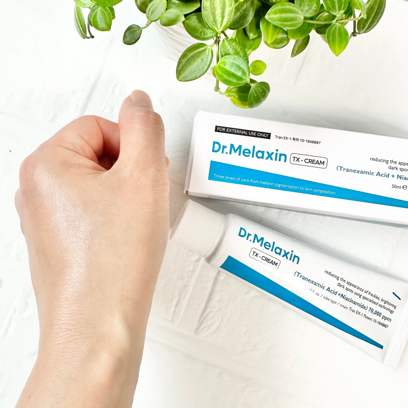 TXアンプルRX+TXクリーム/Dr.Melaxin/スキンケアキットを使ったクチコミ(5枚目)