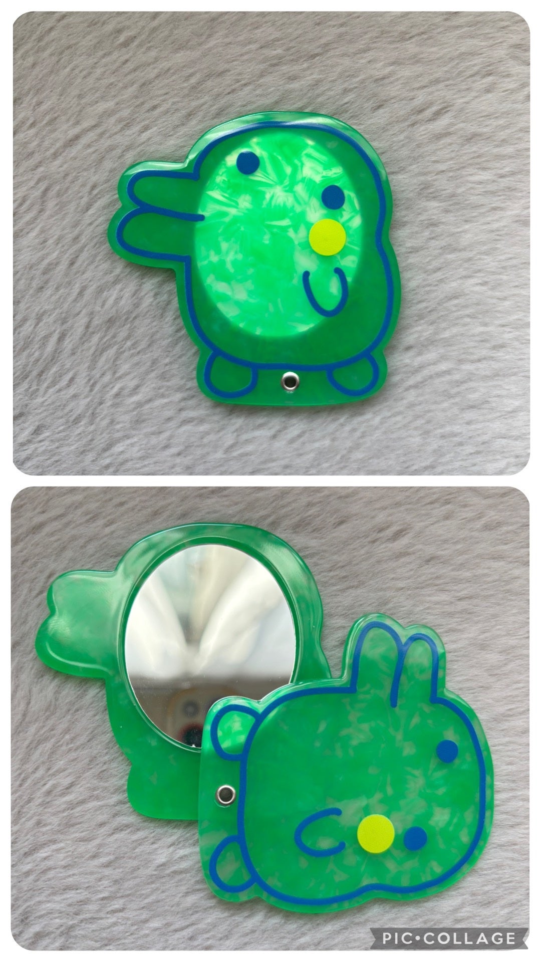 Pooh/フォロバ100◎ on LIPS 「PLAZA購入品✔可愛すぎて一目惚れしたミラー🪞PLAZAにた..」(1枚目)